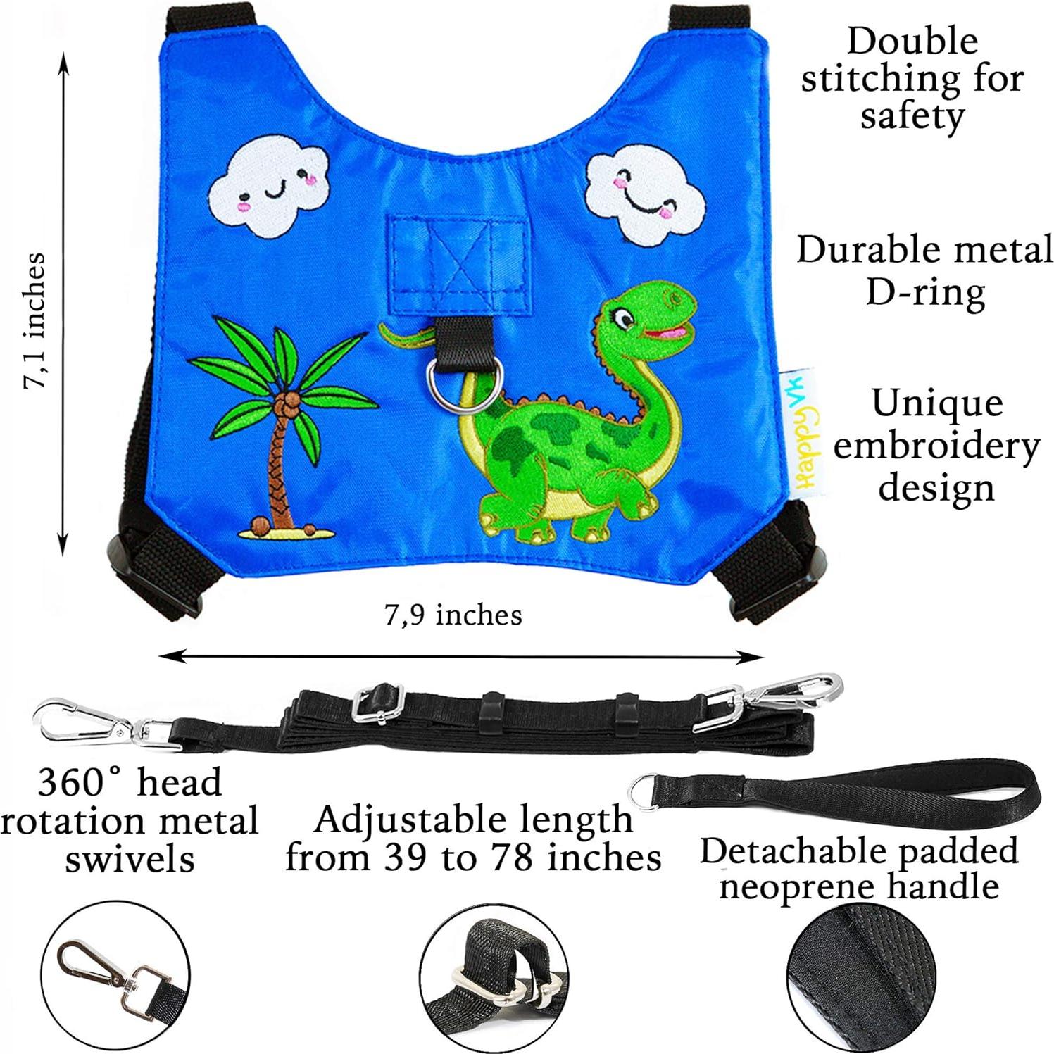 Arnés de Seguridad para Niños HappyVk Azul 1-4 Años