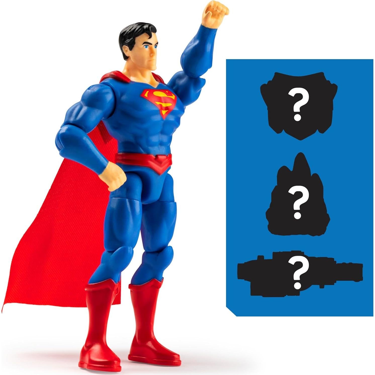 Figura de Acción DC Comics Superman y Cyborg 10 cm 2-Pack