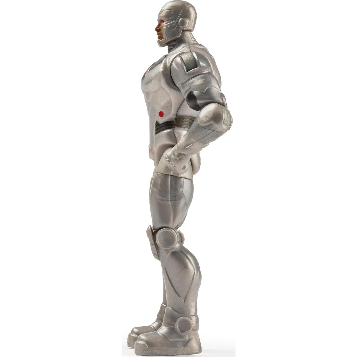 Figura de Acción DC Comics Superman y Cyborg 10 cm 2-Pack