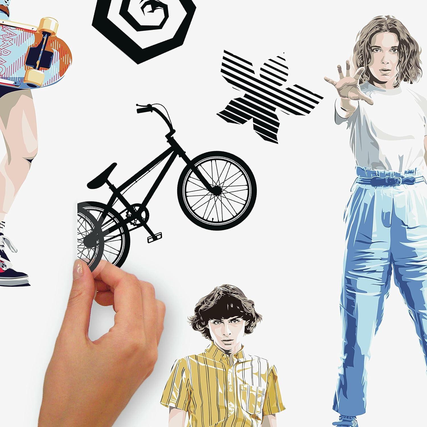 Calcomanías de Pared RoomMates Stranger Things 17 Piezas