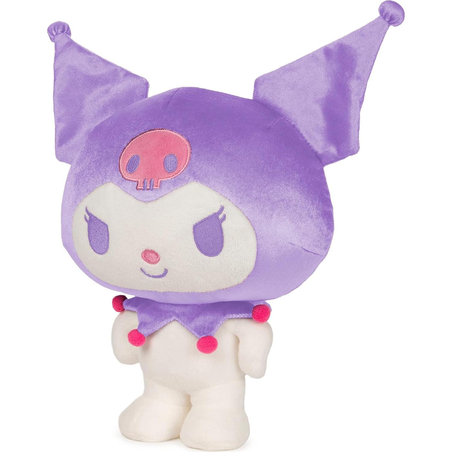 Peluche GUND Sanrio Kuromi 24.1 cm Morado/Blanco