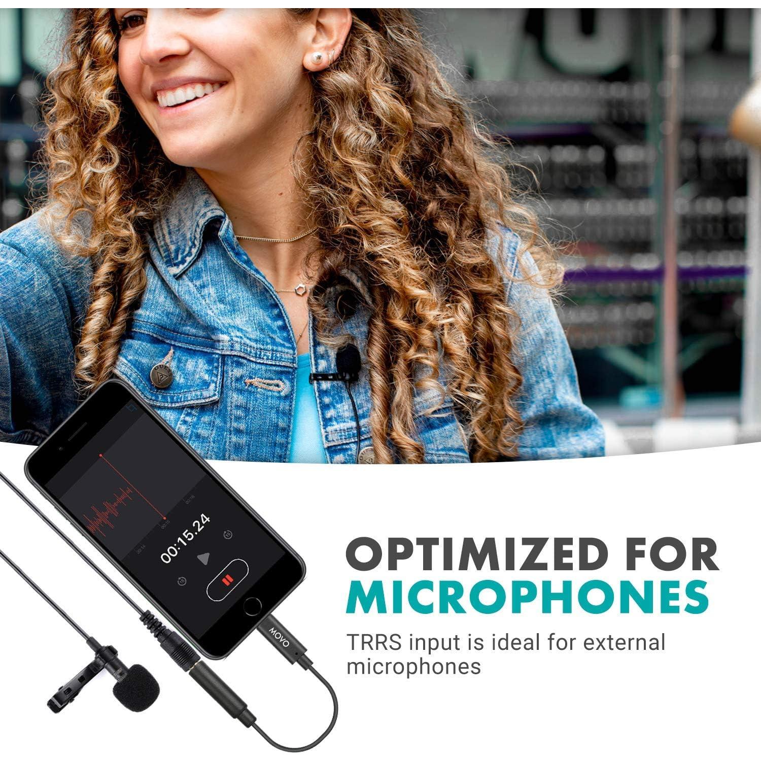 Adaptador Movo IMA-1 de 3.5mm TRRS a Lightning