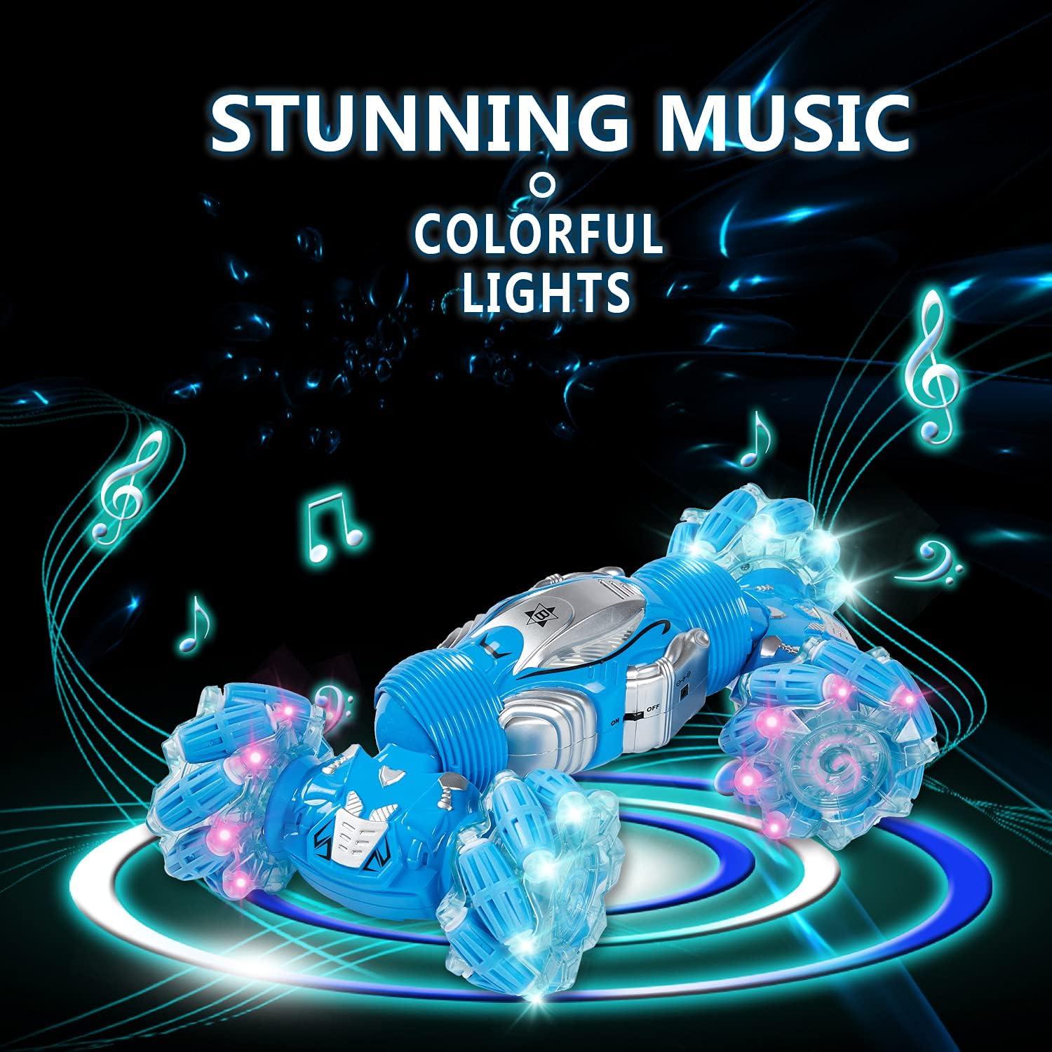 Coche Acrobático RC BEMITON Control Remoto 4WD Todo Terreno