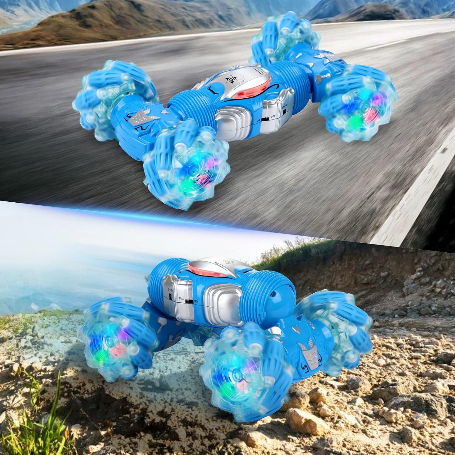 Coche Acrobático RC BEMITON Control Remoto 4WD Todo Terreno