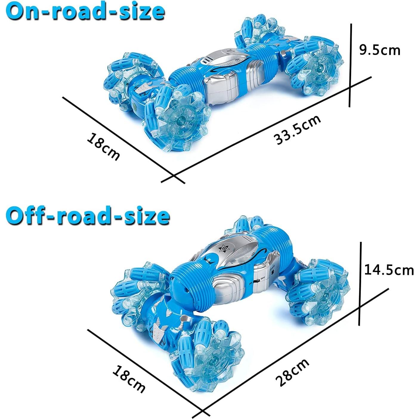 Coche Acrobático RC BEMITON Control Remoto 4WD Todo Terreno