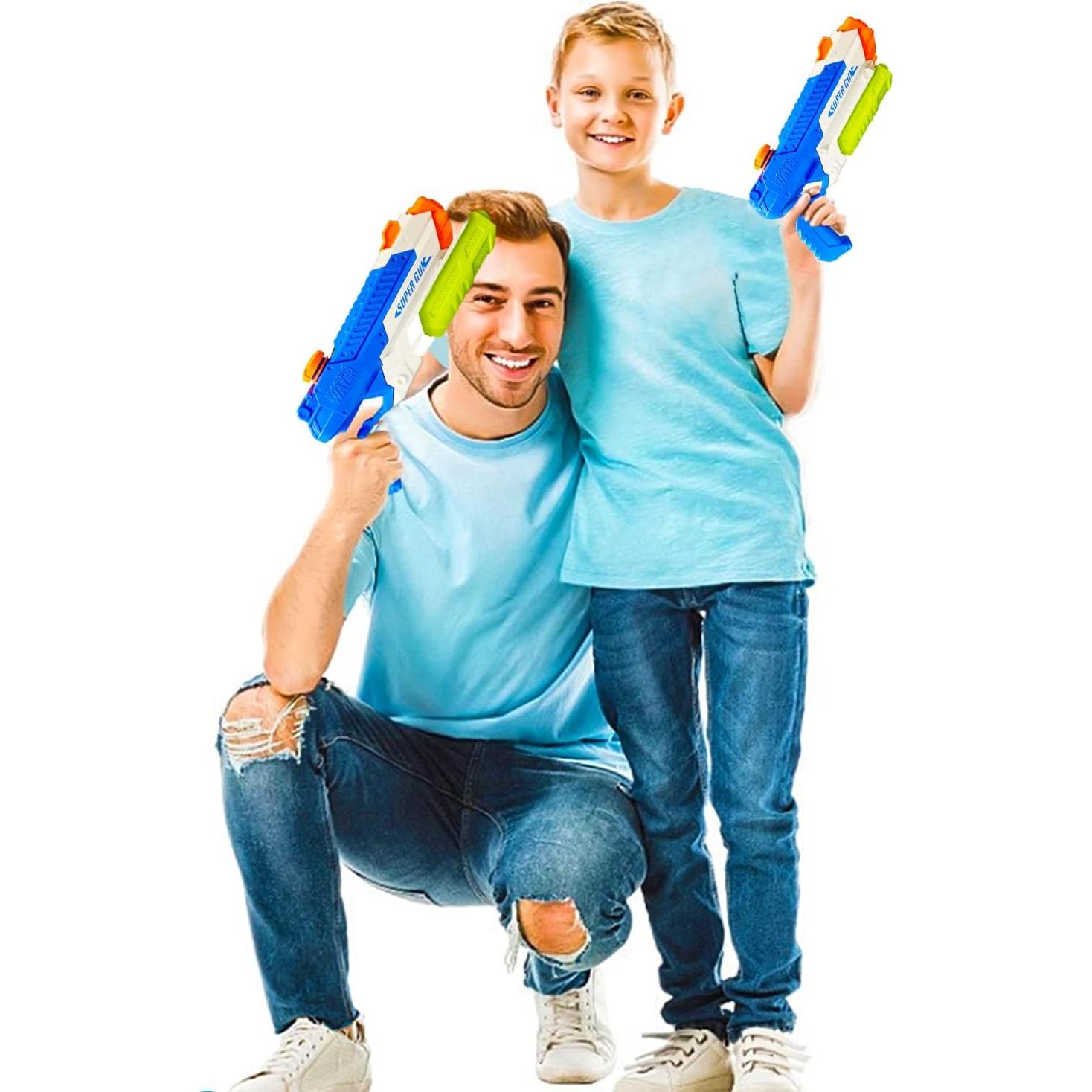 Pistolas de Agua Cakuni 400CC - 2 Paquete para Niños 3+