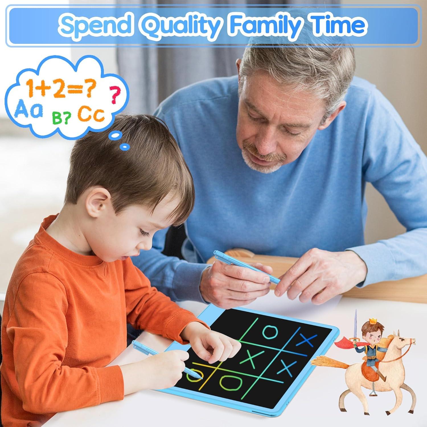 Tableta de Escritura LCD Hockvill 12" Azul para Niños