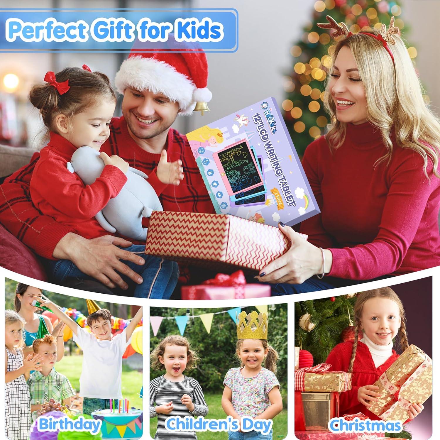 Tableta de Escritura LCD Hockvill 12" Azul para Niños