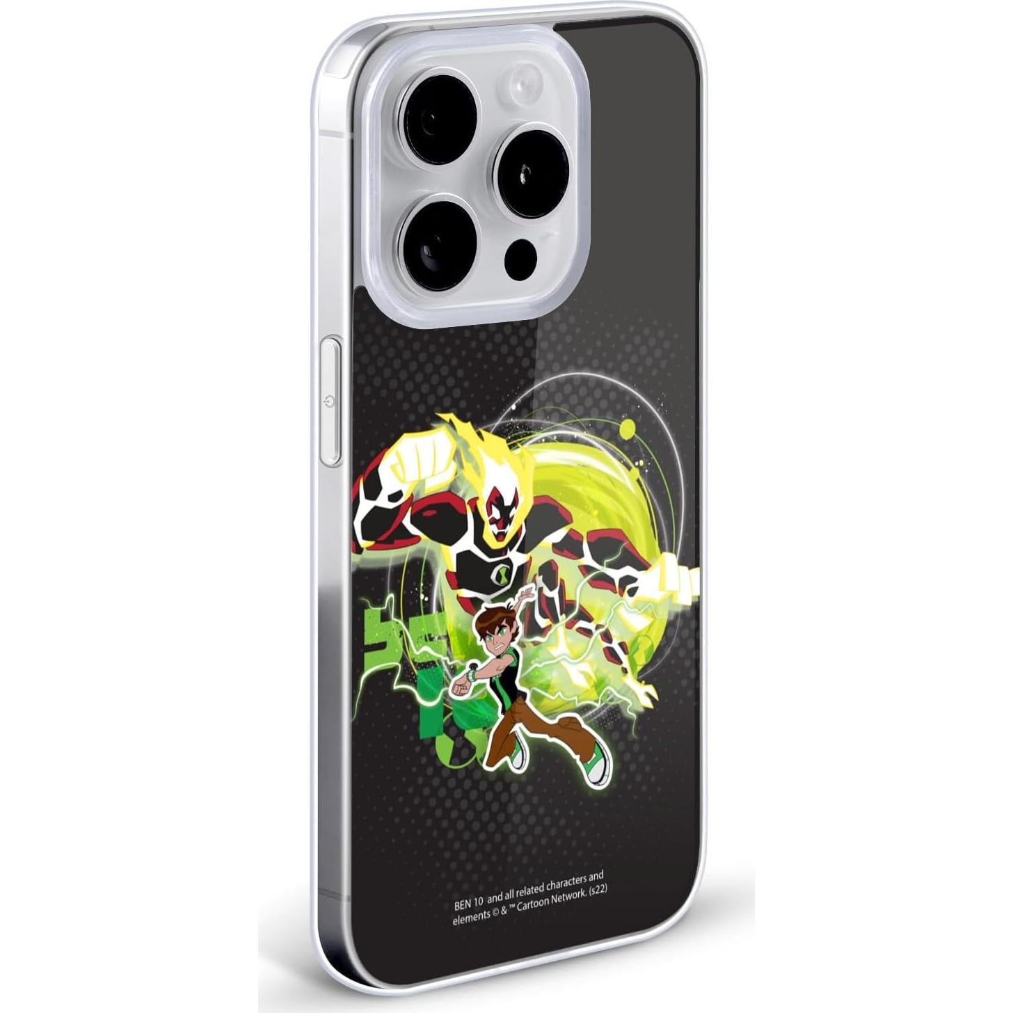 Carcasa de Gel Ben 10 Heatblast para iPhone 14 - Protección Militar