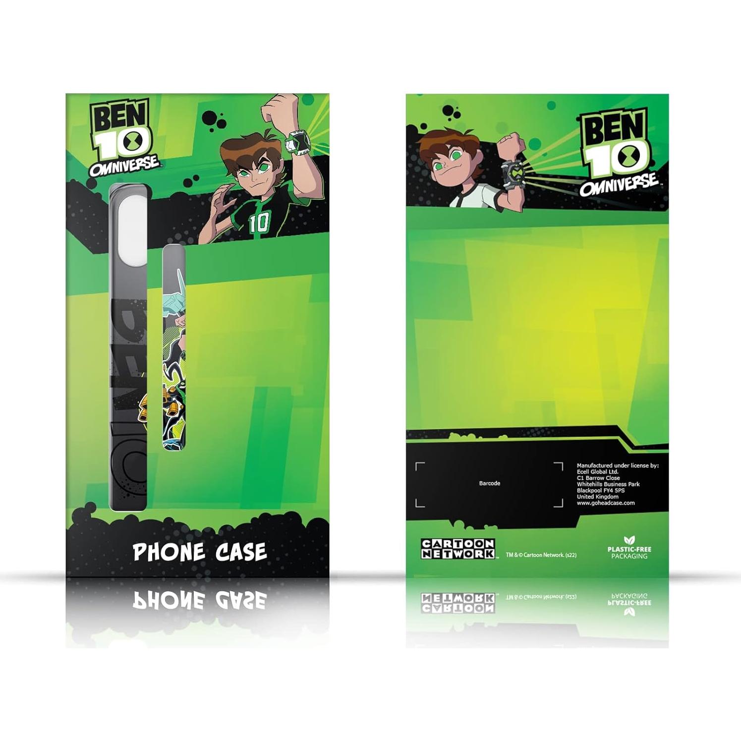 Carcasa de Gel Ben 10 Heatblast para iPhone 14 - Protección Militar