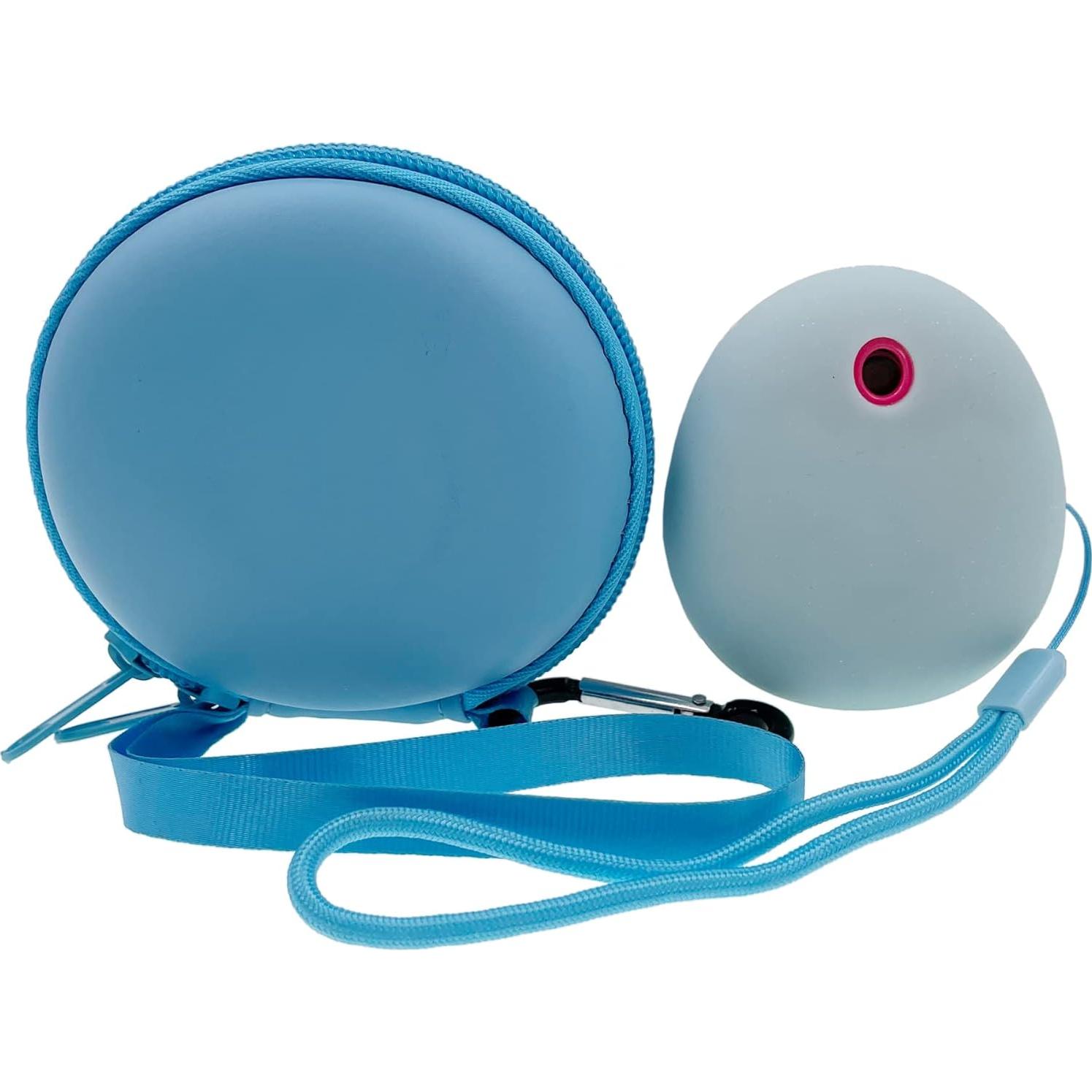 Funda Dura Xcivi y Silicona para Tamagotchi Pix Azul