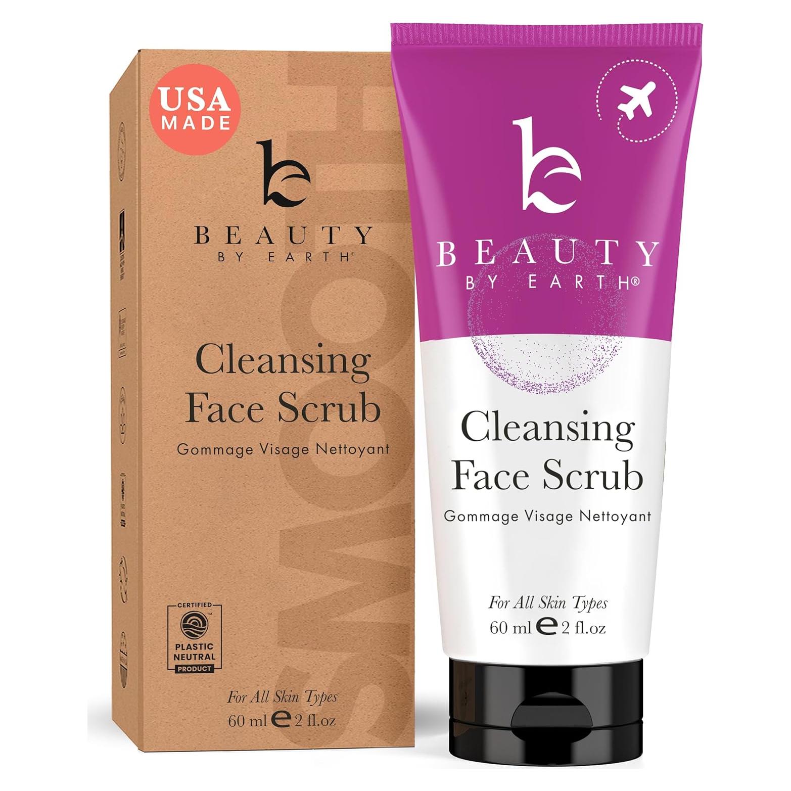 Exfoliante Facial Natural Beauty by Earth 59 ml - Piel Sensible