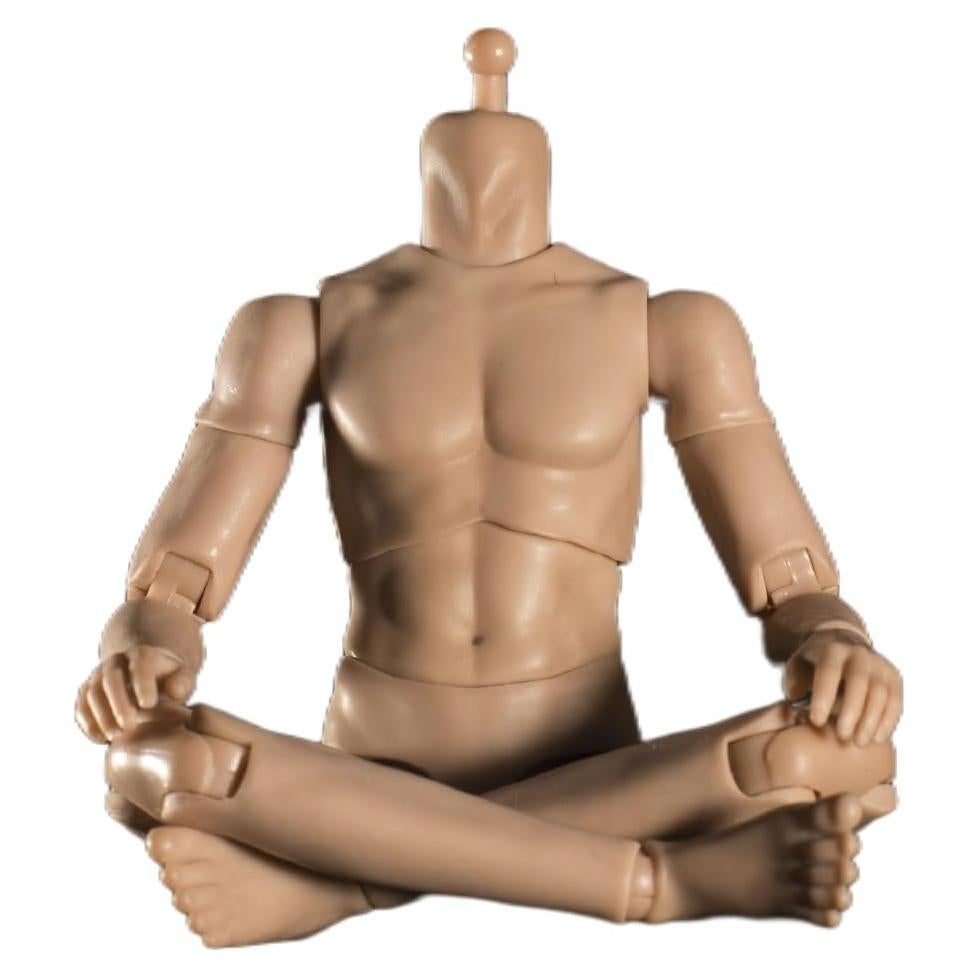 Cuerpo Masculino Escala 1/12 Fremego Figura de Acción Flexible