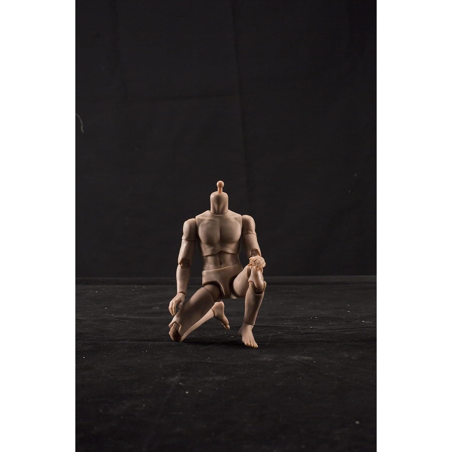 Cuerpo Masculino Escala 1/12 Fremego Figura de Acción Flexible