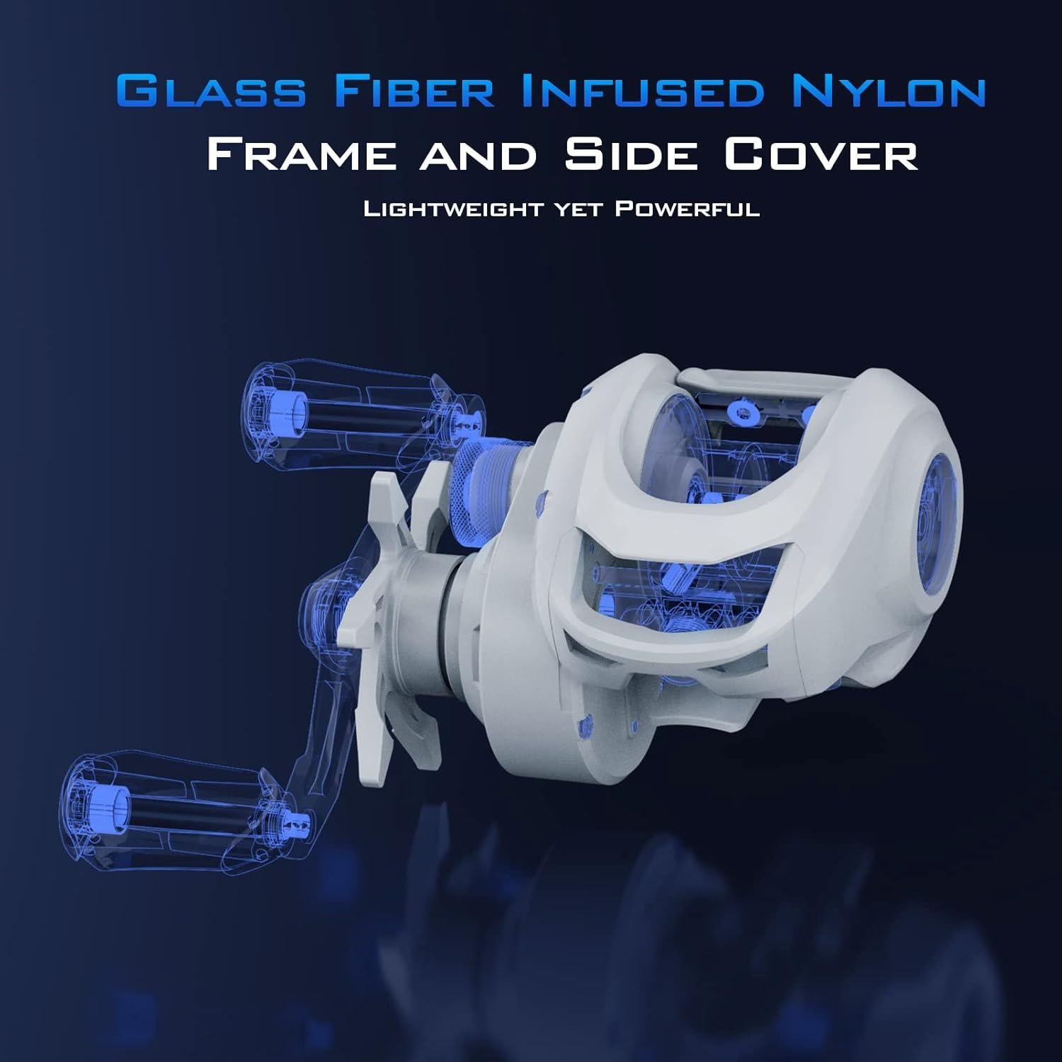 Carrete de Pesca Baitcasting KastKing Centron Lite 0.22 KG