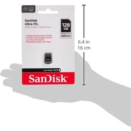 SanDisk Ultra Fit 32GB USB 3.1 Flash Drive Compacto
