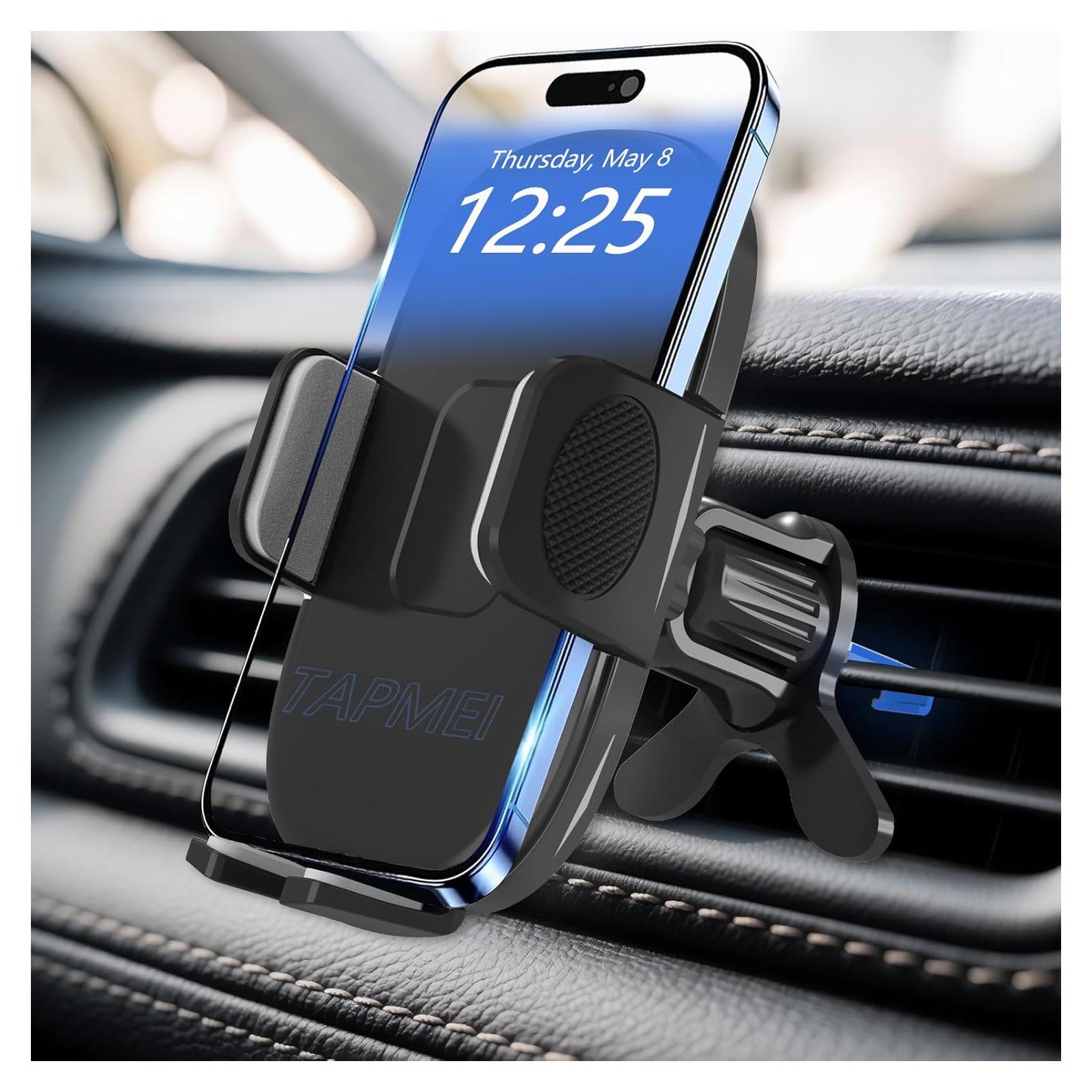Soporte para Teléfono de Coche TAPMEI 2025 Universal Negro