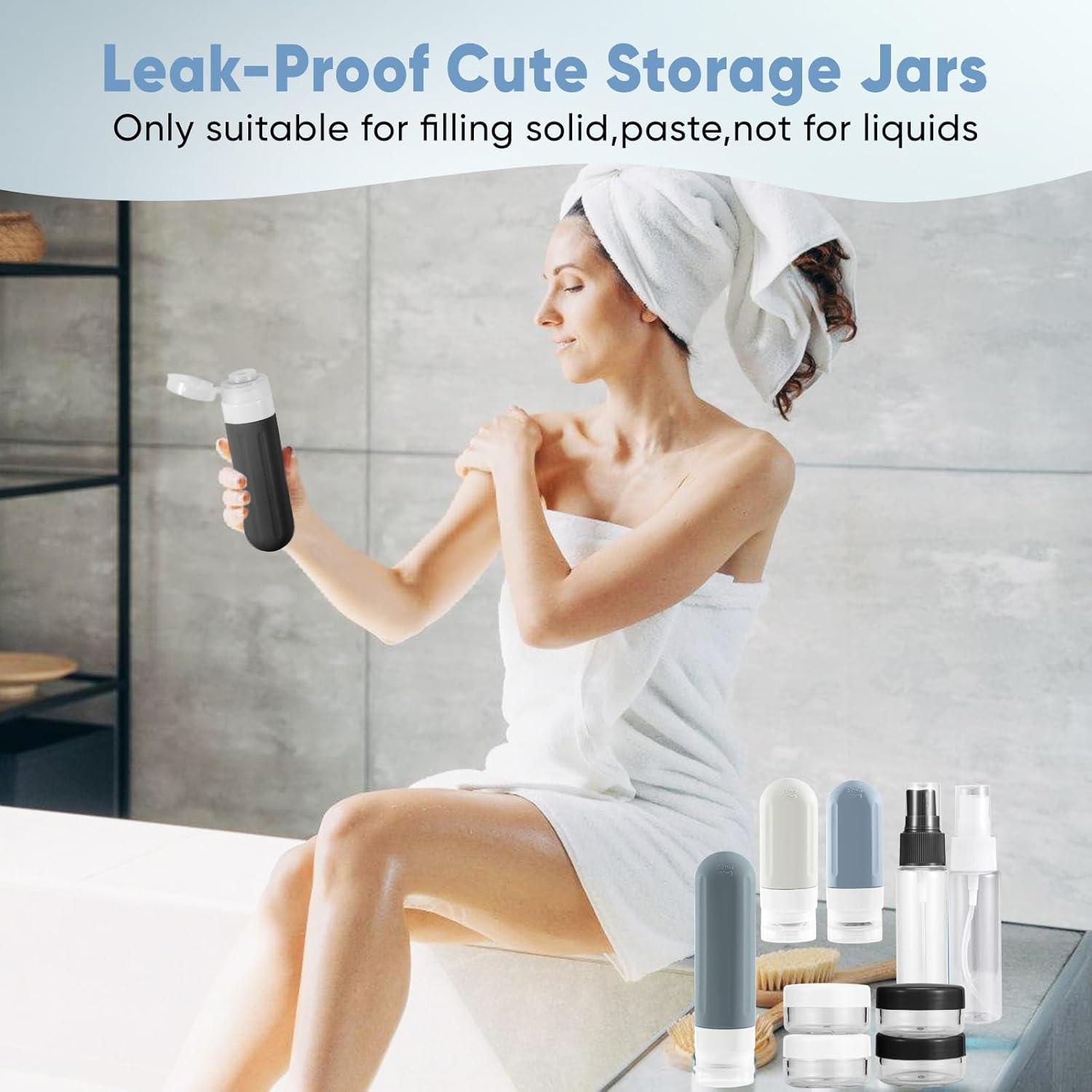 Botellas de Viaje Landisun 18 Pack Aseo 88.7 ml a Prueba de Fugas