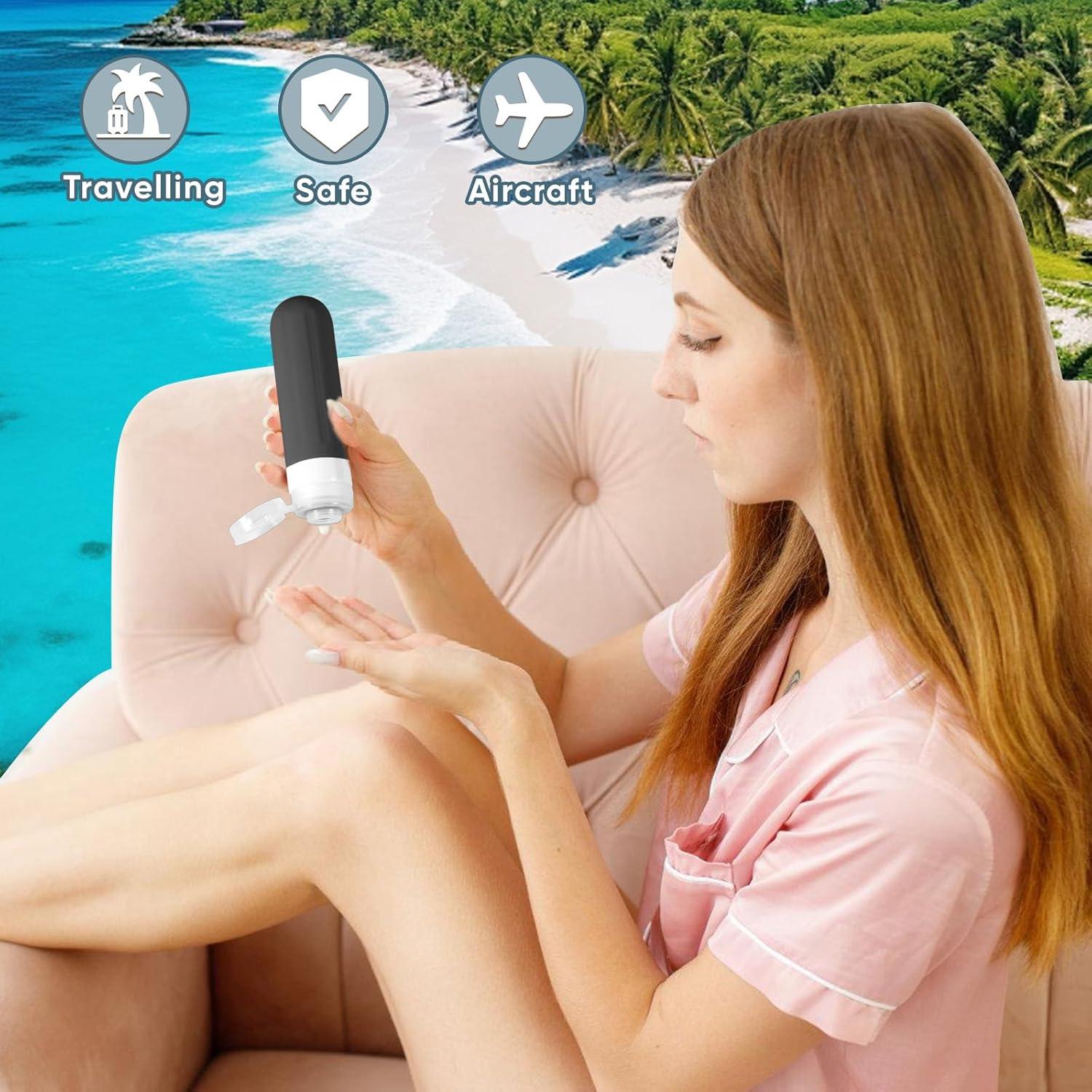 Botellas de Viaje Landisun 18 Pack Aseo 88.7 ml a Prueba de Fugas