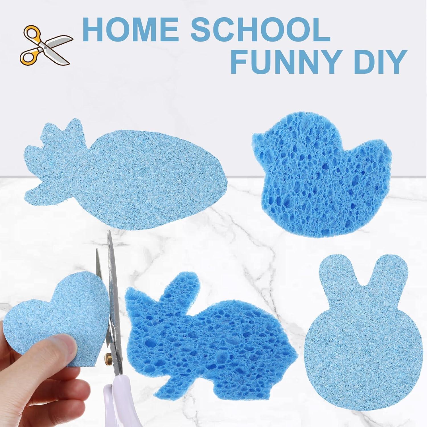 Esponjas de Cocina Zhengmy 100 Piezas Azul 10x6 cm