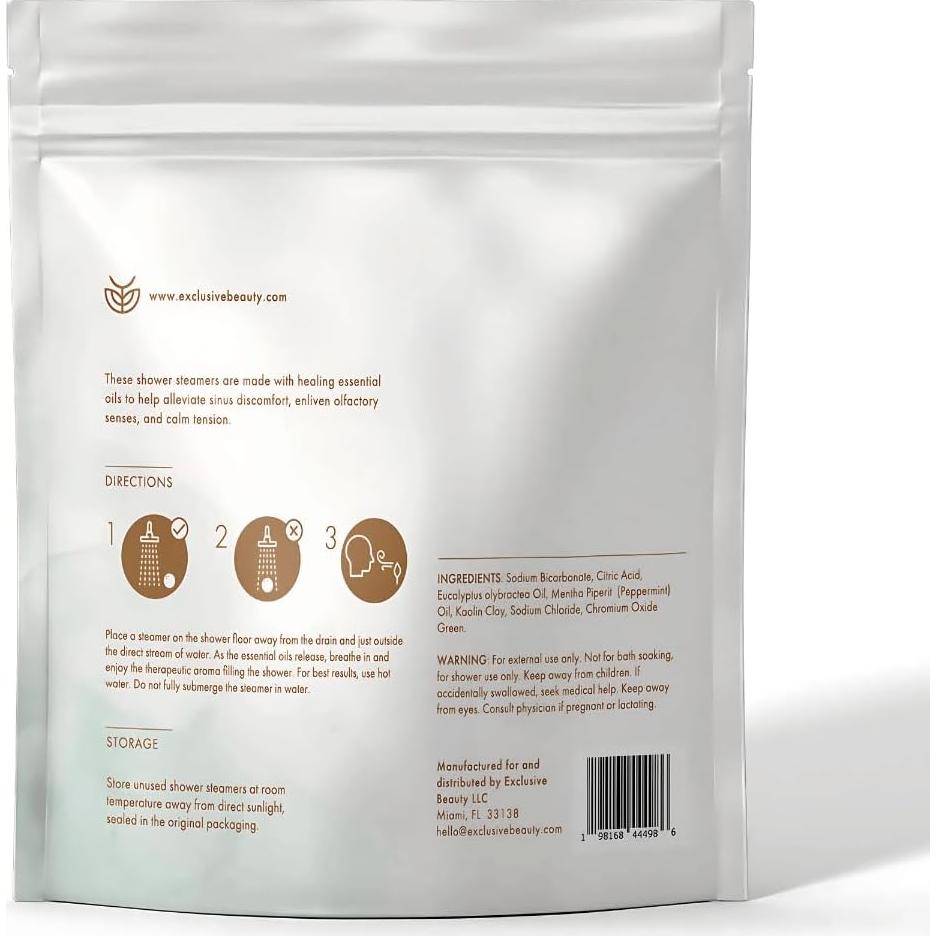 Tabletas de Vapor Aromaterapia Eucalipto 6 Unidades - Relax