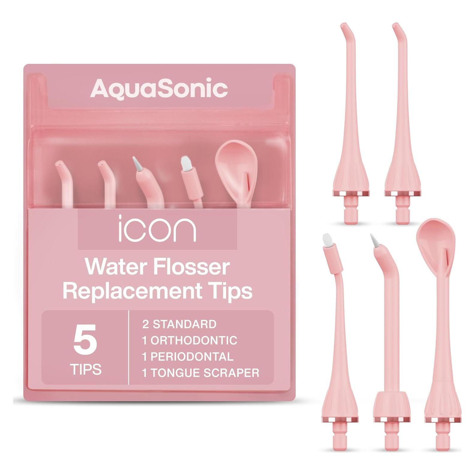 Consejos de Reemplazo AquaSonic Icon - 5 Piezas para Irrigador