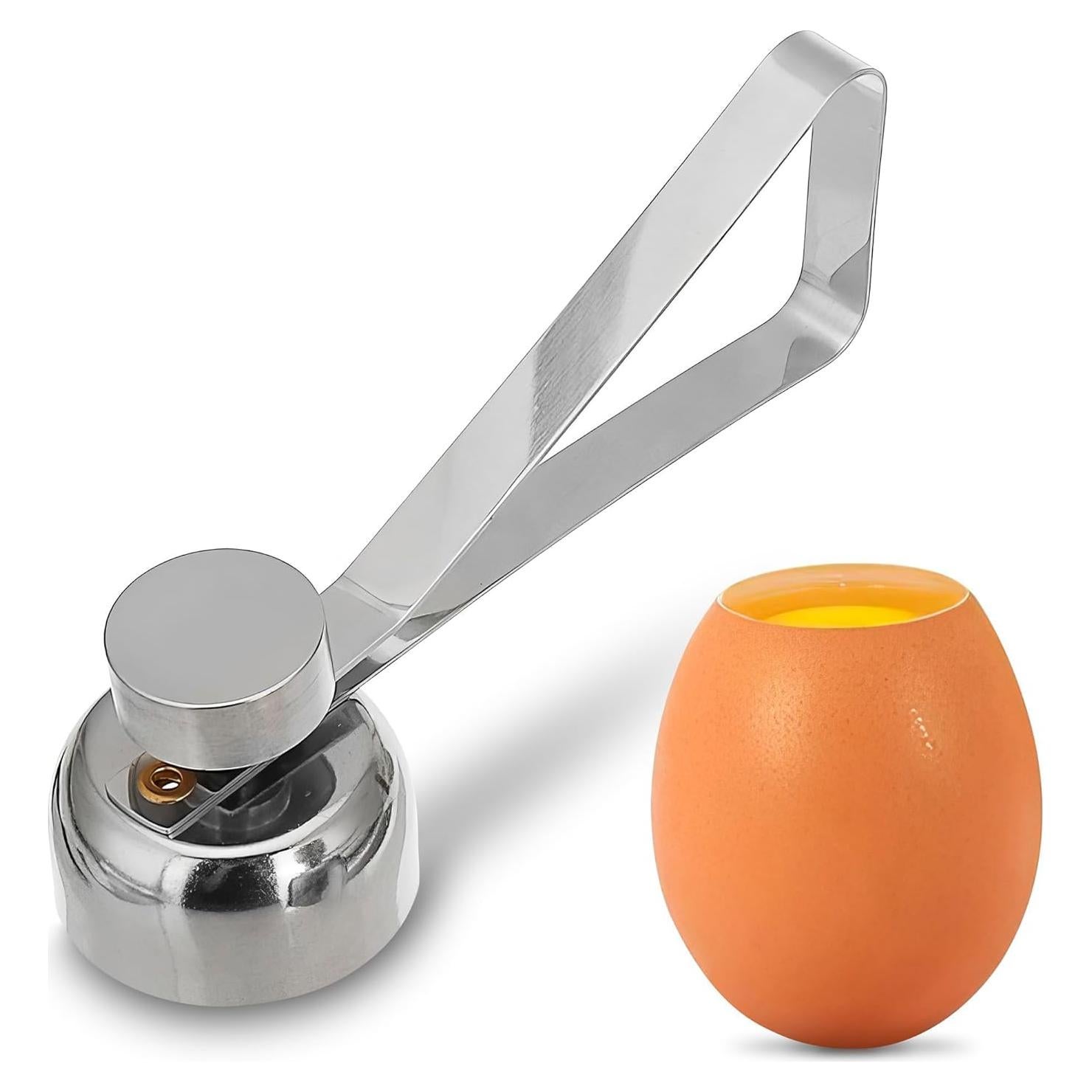 Rompehuevos ZOKLU de Acero Inoxidable - Cortador Ergonómico