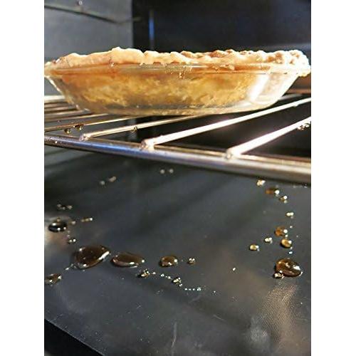 Paquete de 3 alfombrillas para horno FitFabHome 40x58 cm