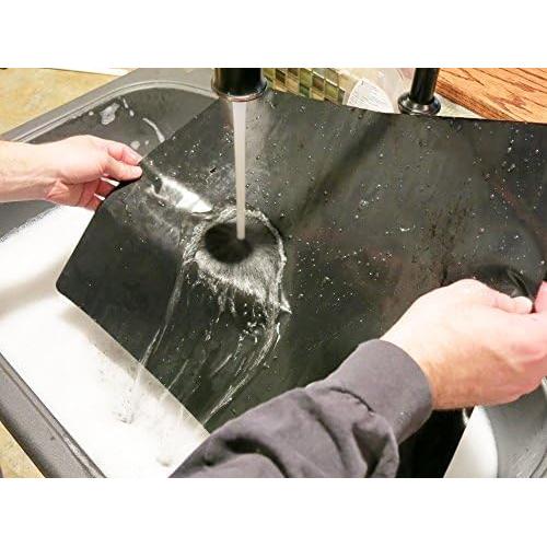 Paquete de 3 alfombrillas para horno FitFabHome 40x58 cm