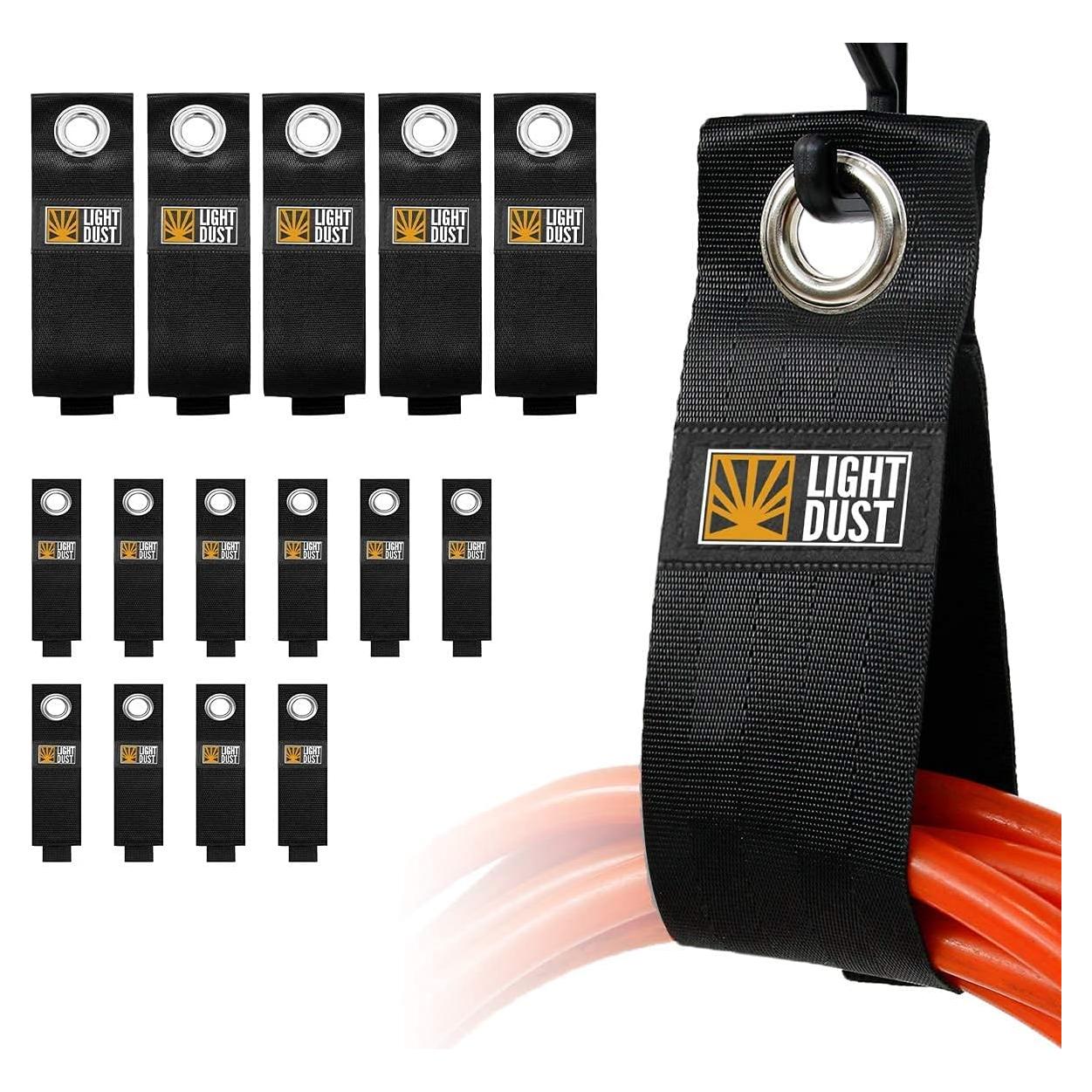 15 Correas de Almacenamiento LIGHT DUST para Garaje y Taller