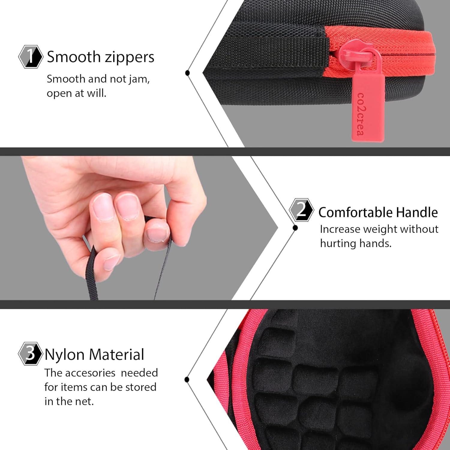 co2CREA Hard Case Compatible with Nulea M501 Wireless Trackball Mouse Rechargeable Ergonomic (Case Only)