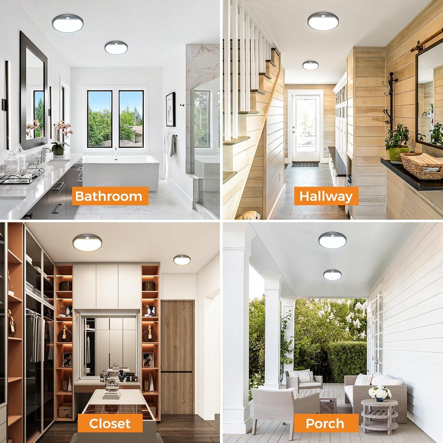 Luz de Sensor de Movimiento Slochi 15W 1500LM 3000K/4000K/6500K