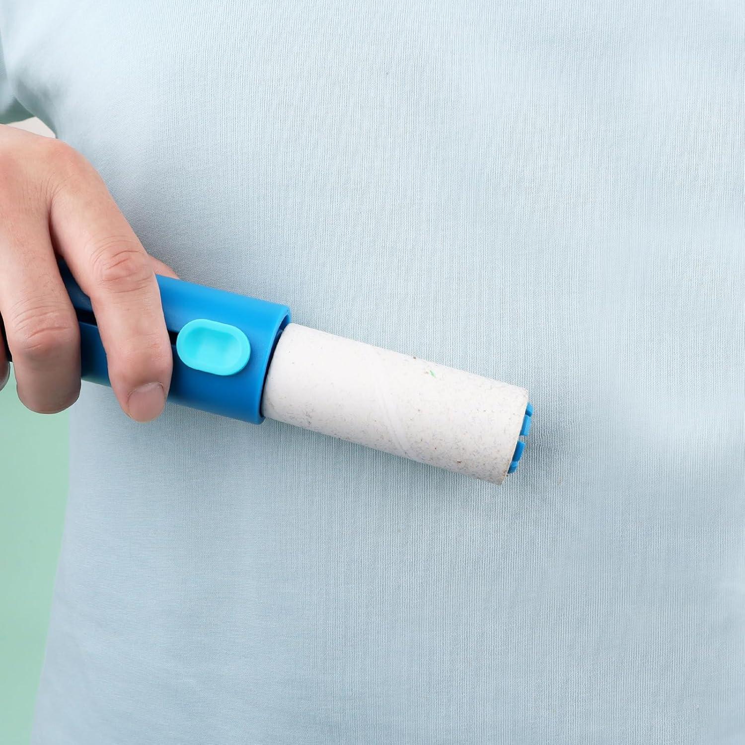 Recargas Rodillo Quitapelusas MINGRACE 3" 4 Rollos 160 Hojas