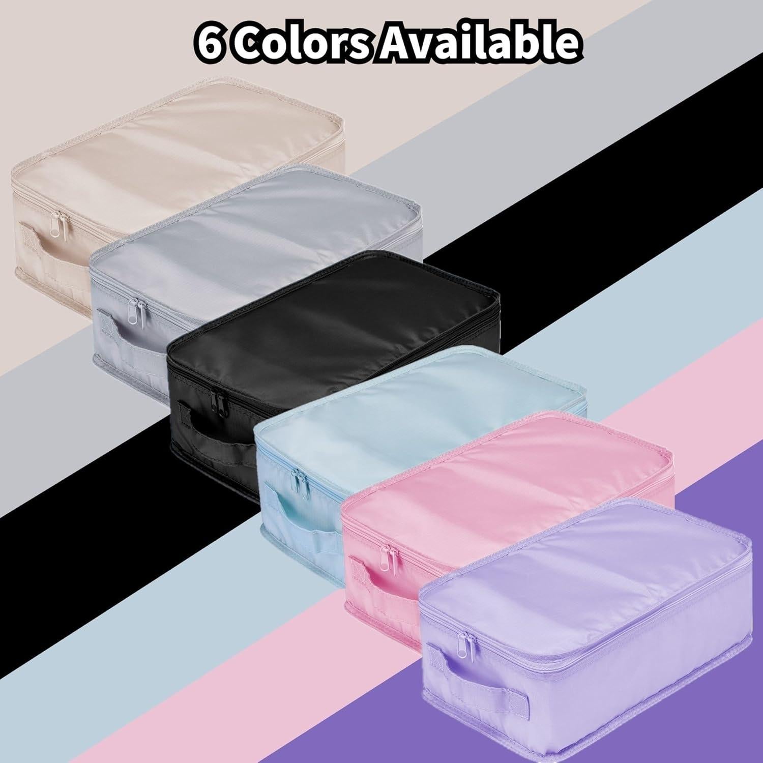 Bolsa de Viaje Tianzong para 2 Pares de Zapatos Beige