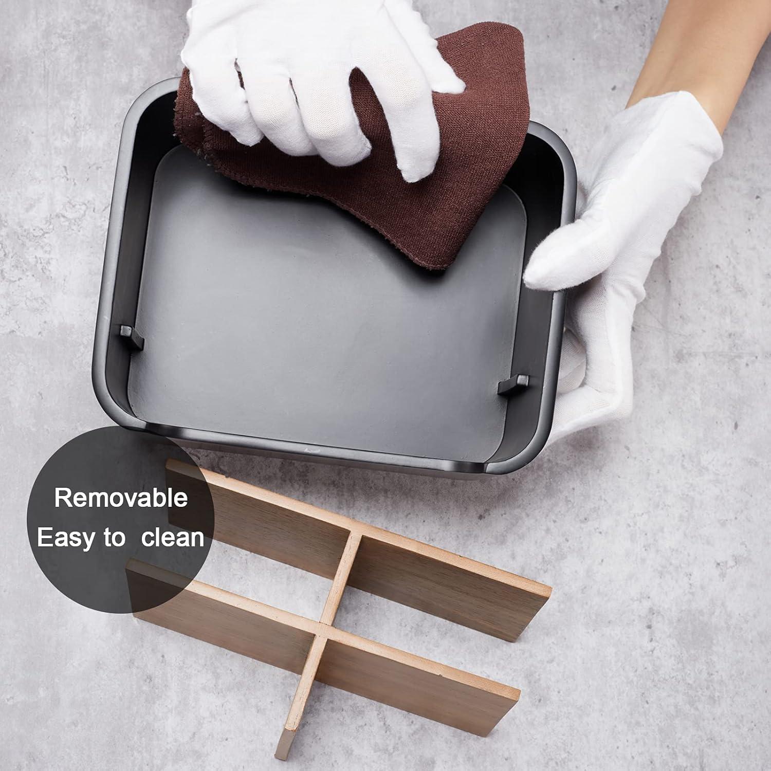 Organizador de Escritorio SZYRL Negro - Almacenamiento Multifuncional