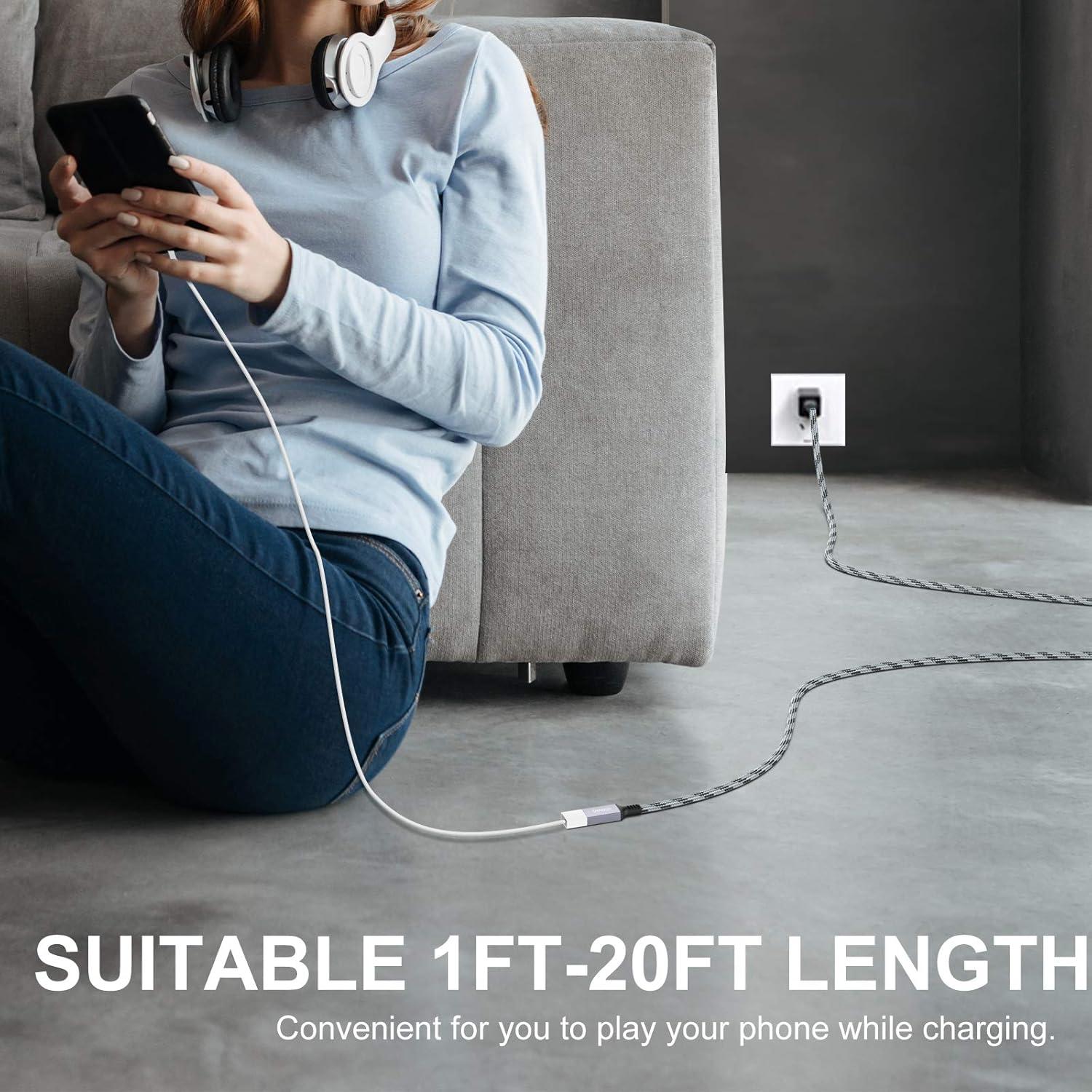 Cable de Extensión USB 3.0 1m SNANSHI Macho a Hembra 5Gbps