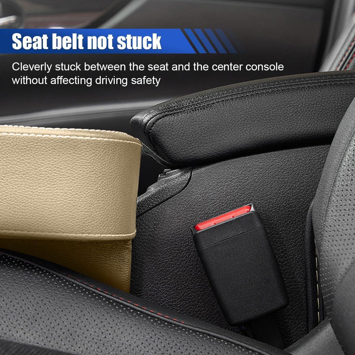 Soporte para Taza de Coche KITUREK Beige, Organizador Multifuncional