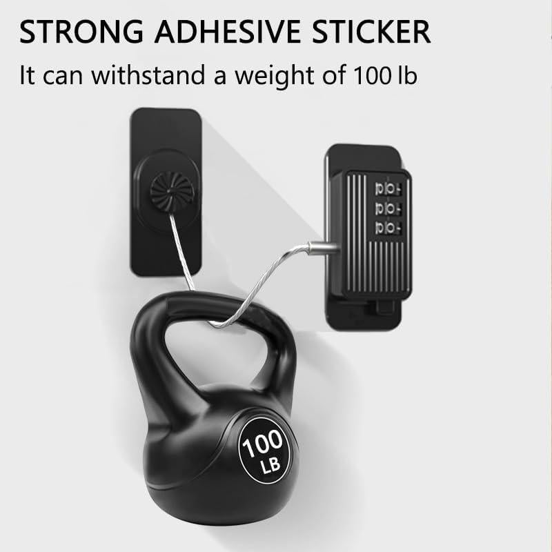 Cerradura Combinada KIZZHISI para Refrigerador y Gabinetes