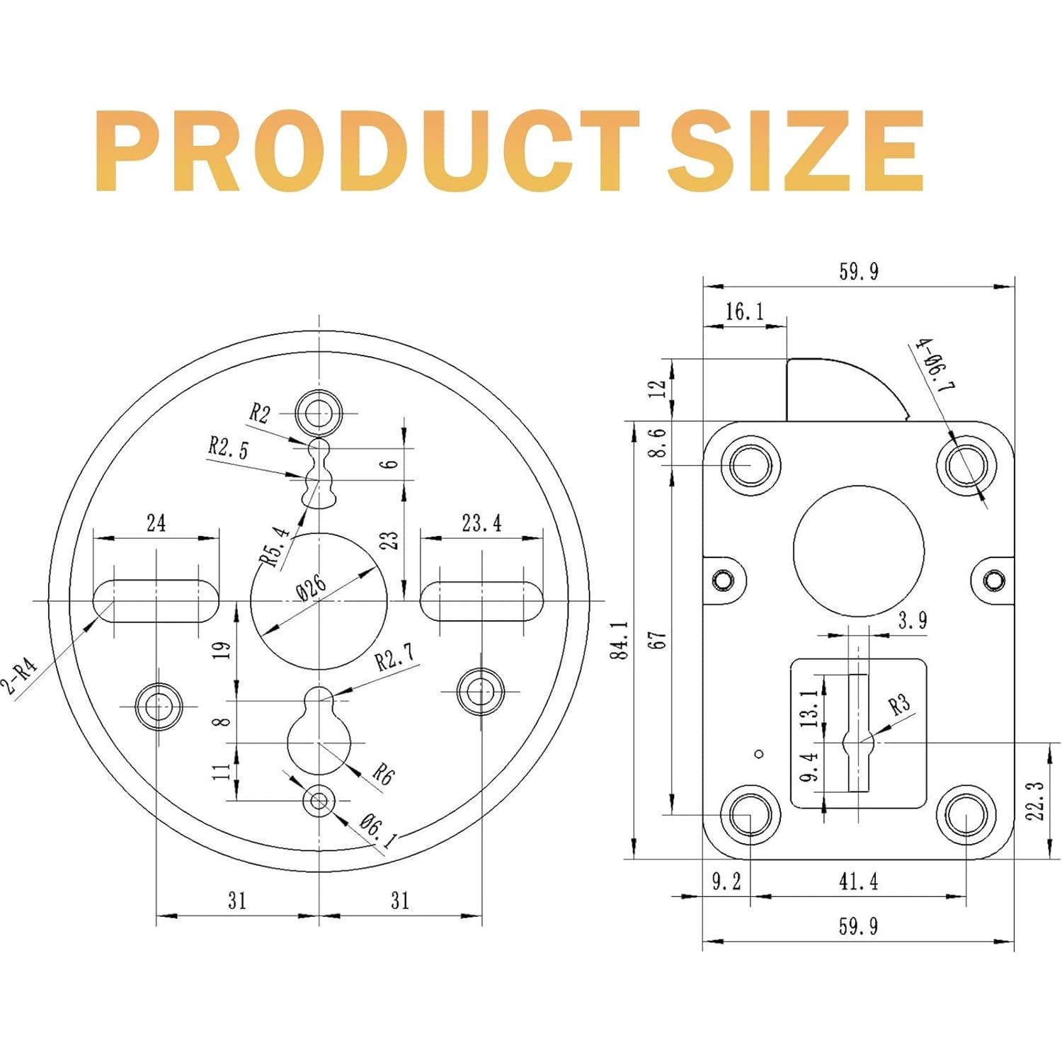 Cerradura Electrónica Digital WAH YUE HING para Caja Fuerte