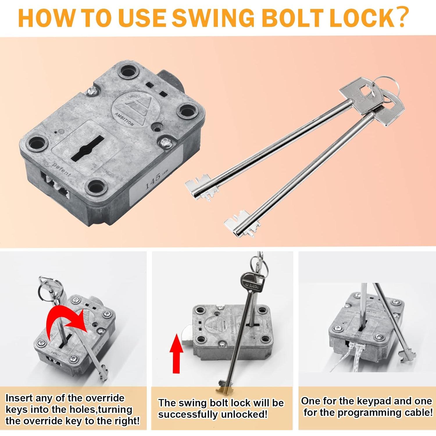 Cerradura Electrónica Digital WAH YUE HING para Caja Fuerte