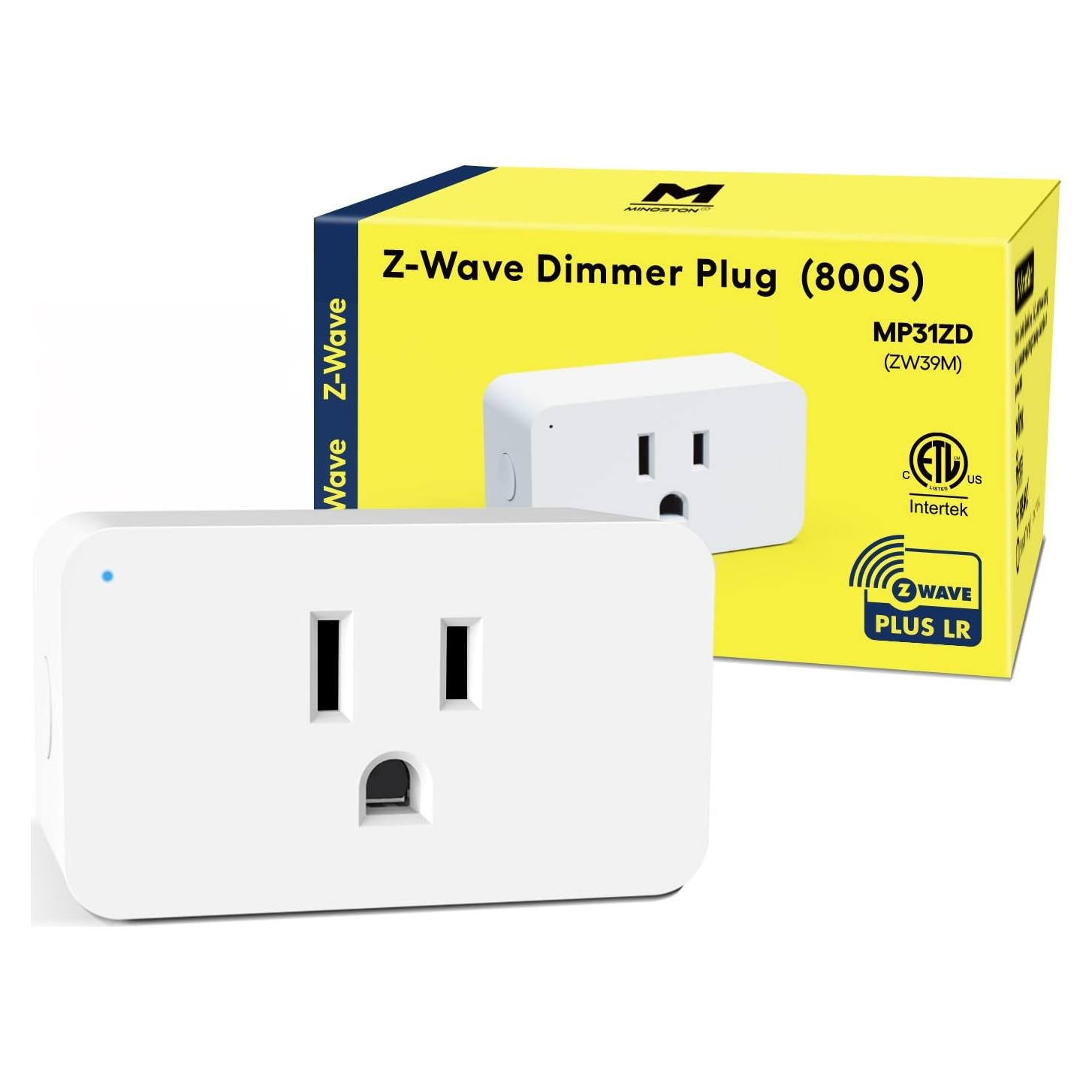 Enchufe Inteligente Regulador Z-Wave Minoston MP31ZD 800 Series