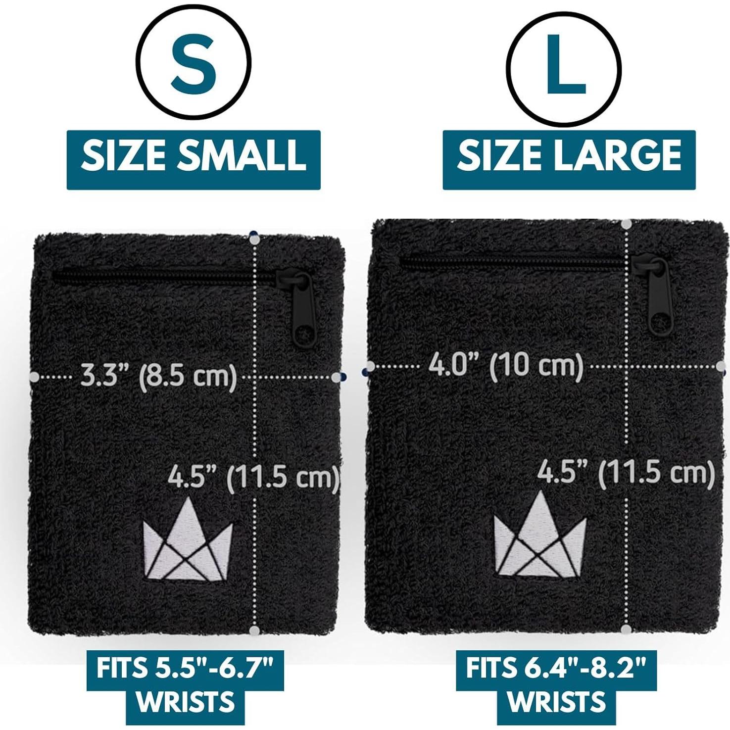 Carteras de Muñeca The Friendly Swede - Paquete de 2, Negro