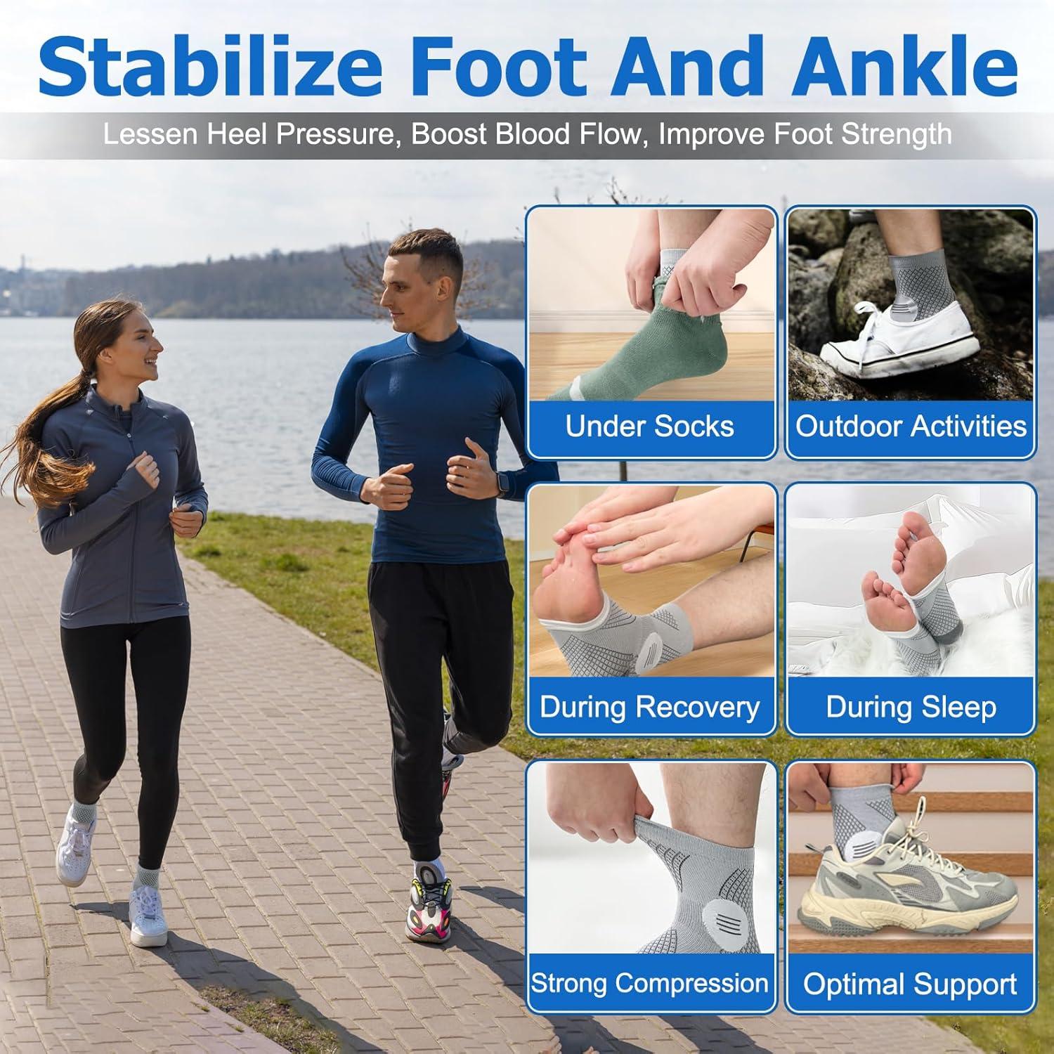 Calcetines de Compresión Sin Dedos Sagry para Neuropatía - Pequeño