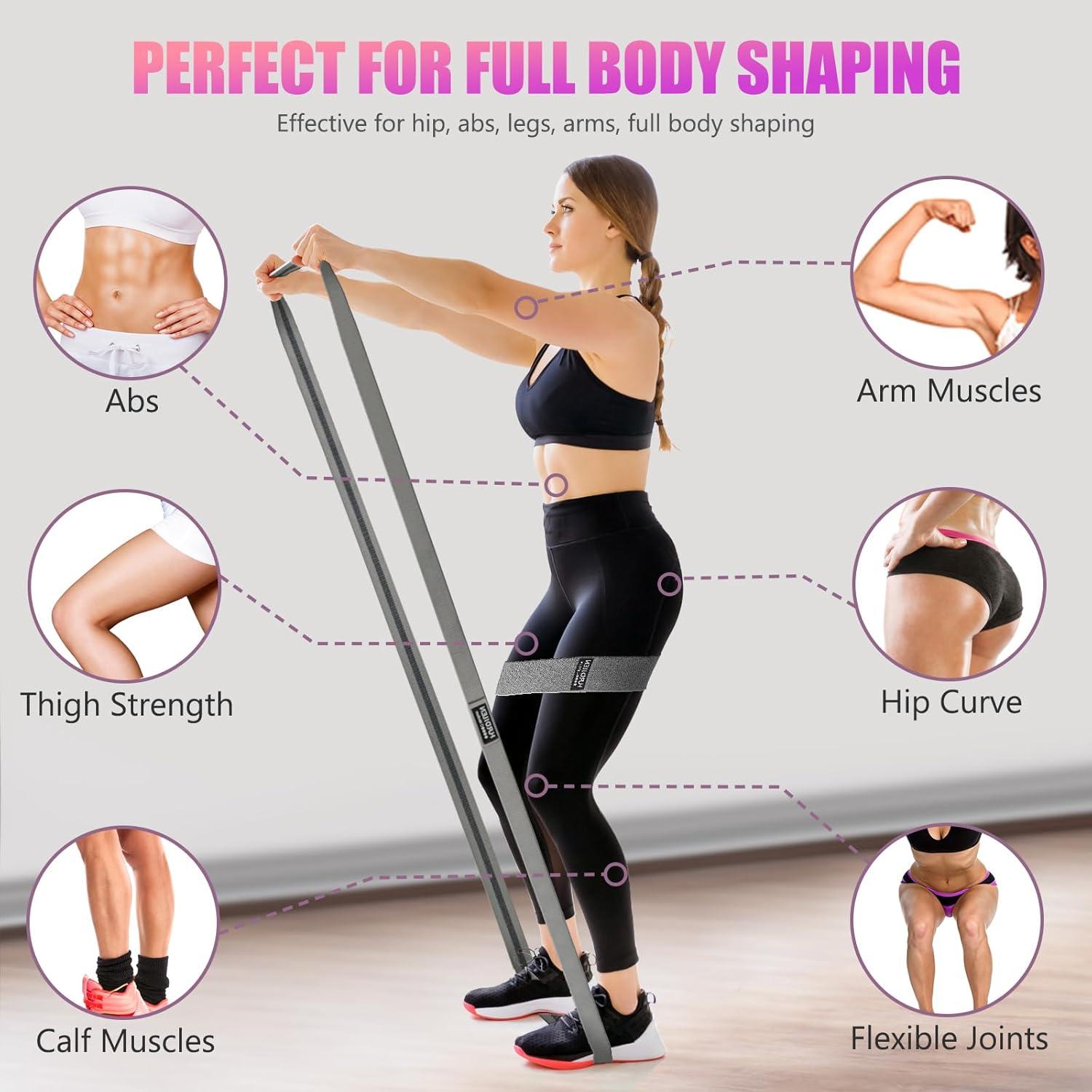 Juego de Bandas de Resistencia Hurdilen - 6 Pcs para Entrenamiento