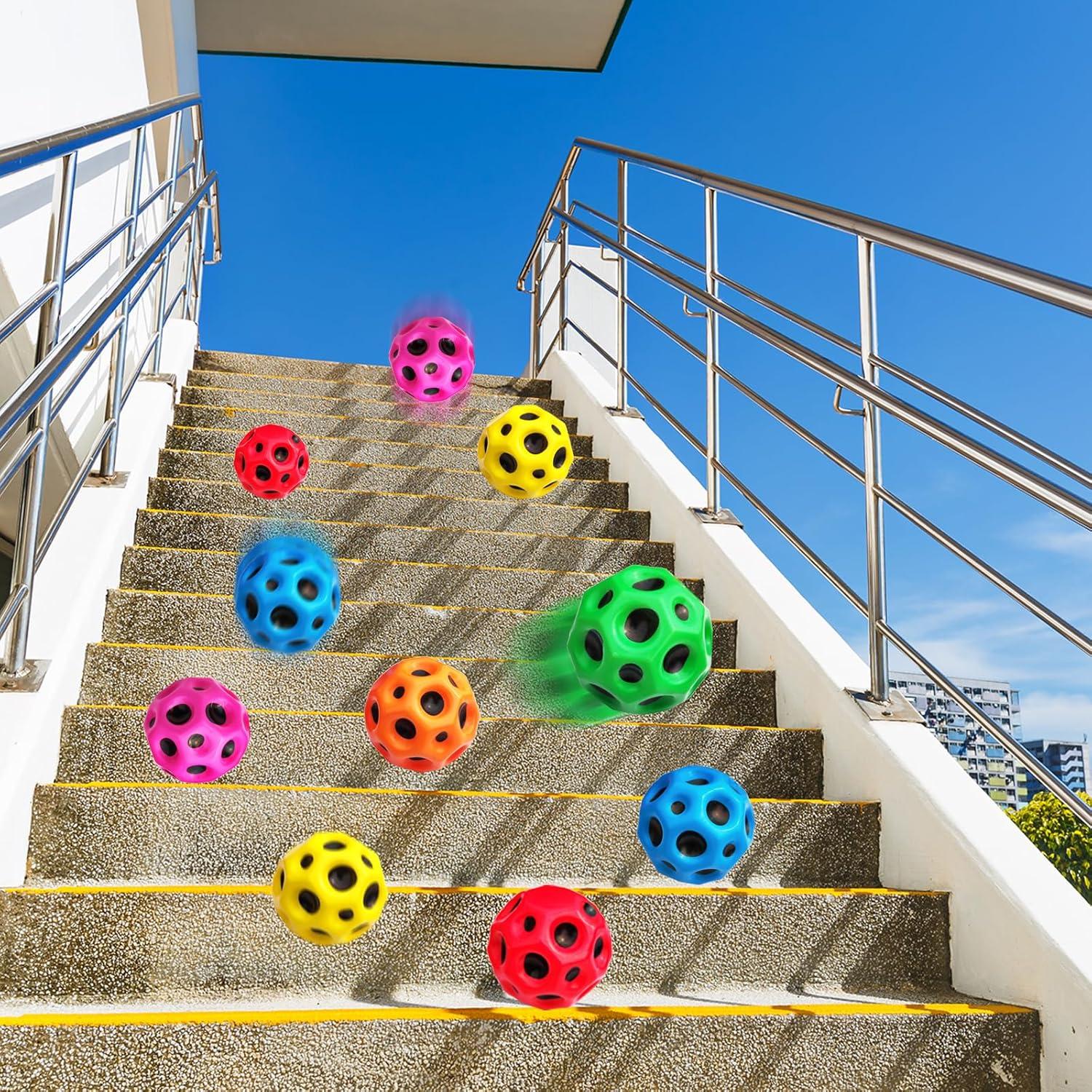 Pelota de Salto Alto ZHEBAG 70mm - 3 Piezas - Azul