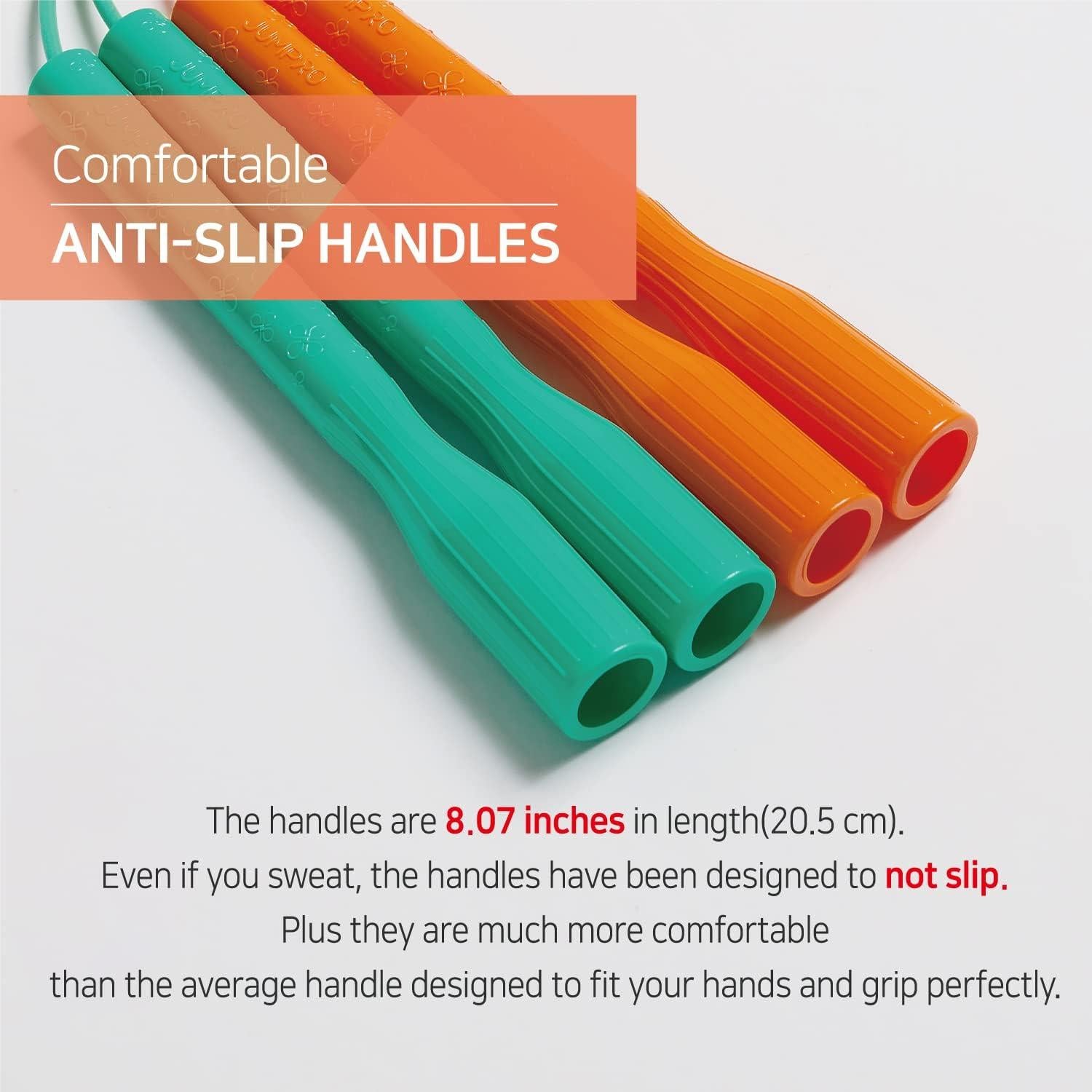 Cuerda de Saltar KSY JUMP ROPE Ajustable 290 cm Verde Trébol