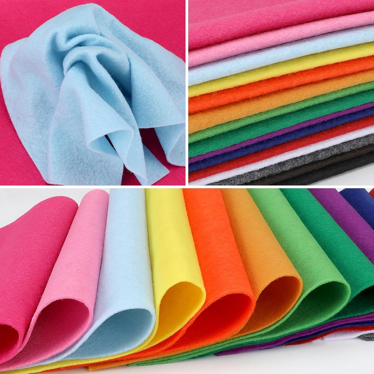 Hojas de Fieltro Suave KaKaPops 20x30 cm Colores Variados