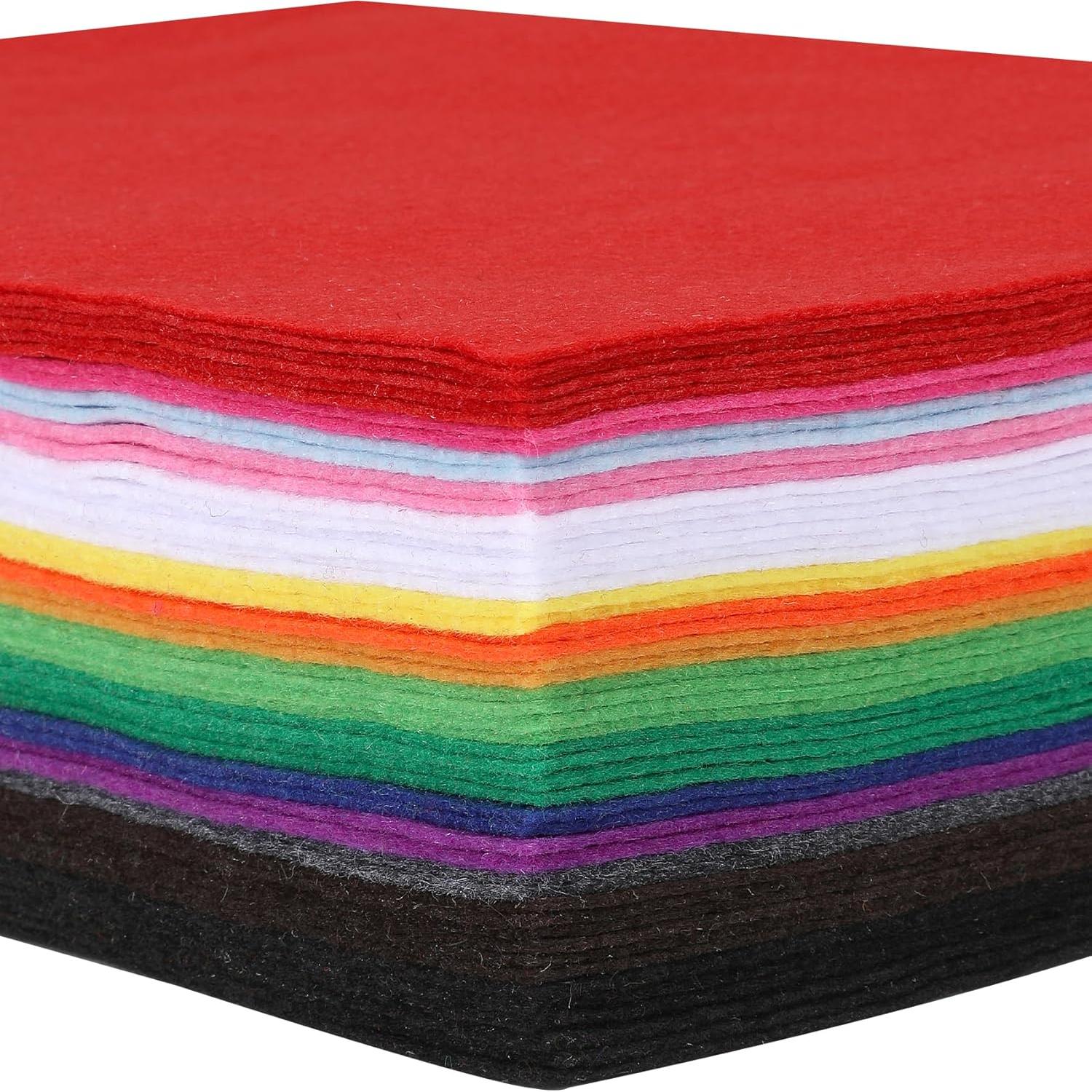 Hojas de Fieltro Suave KaKaPops 20x30 cm Colores Variados