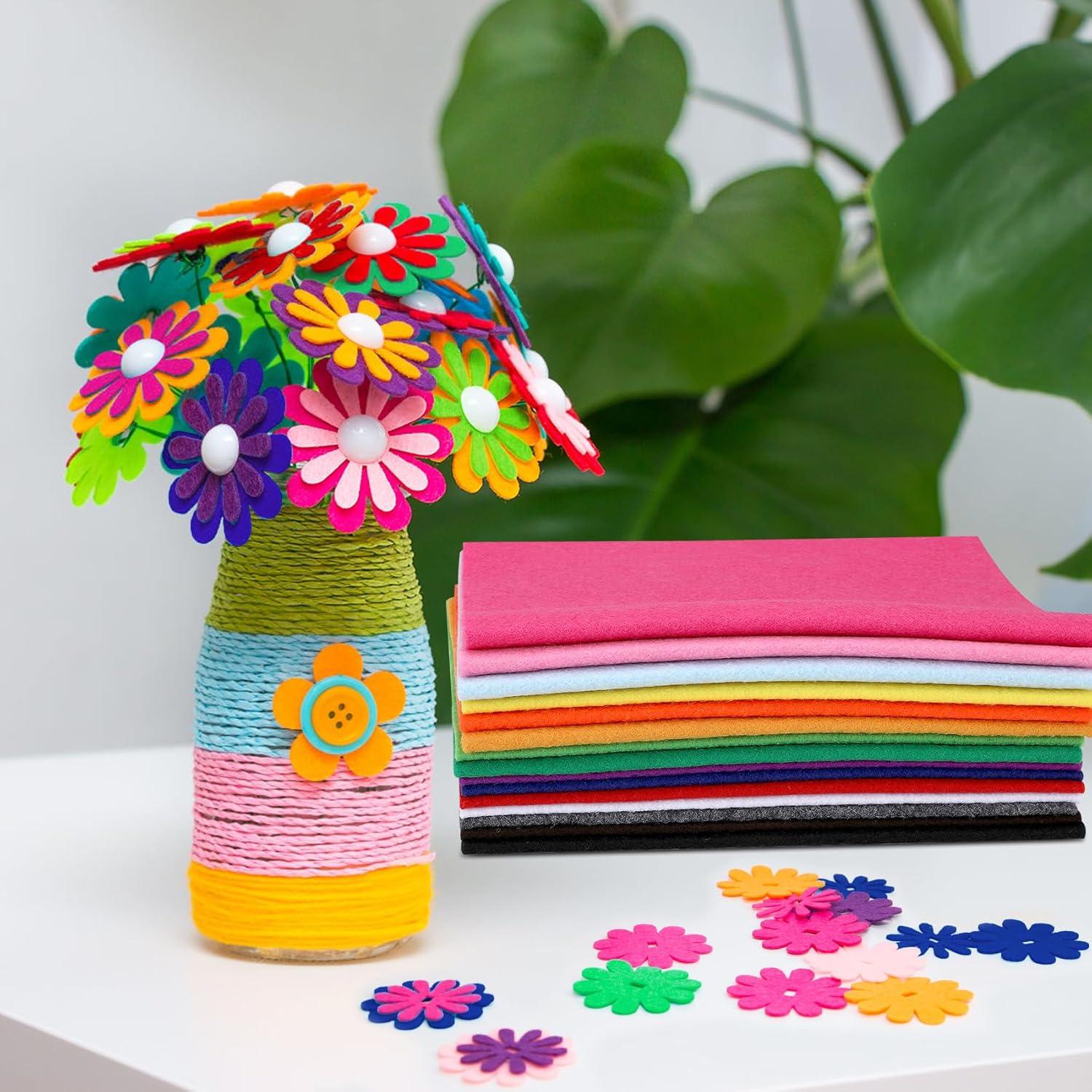 Hojas de Fieltro Suave KaKaPops 20x30 cm Colores Variados