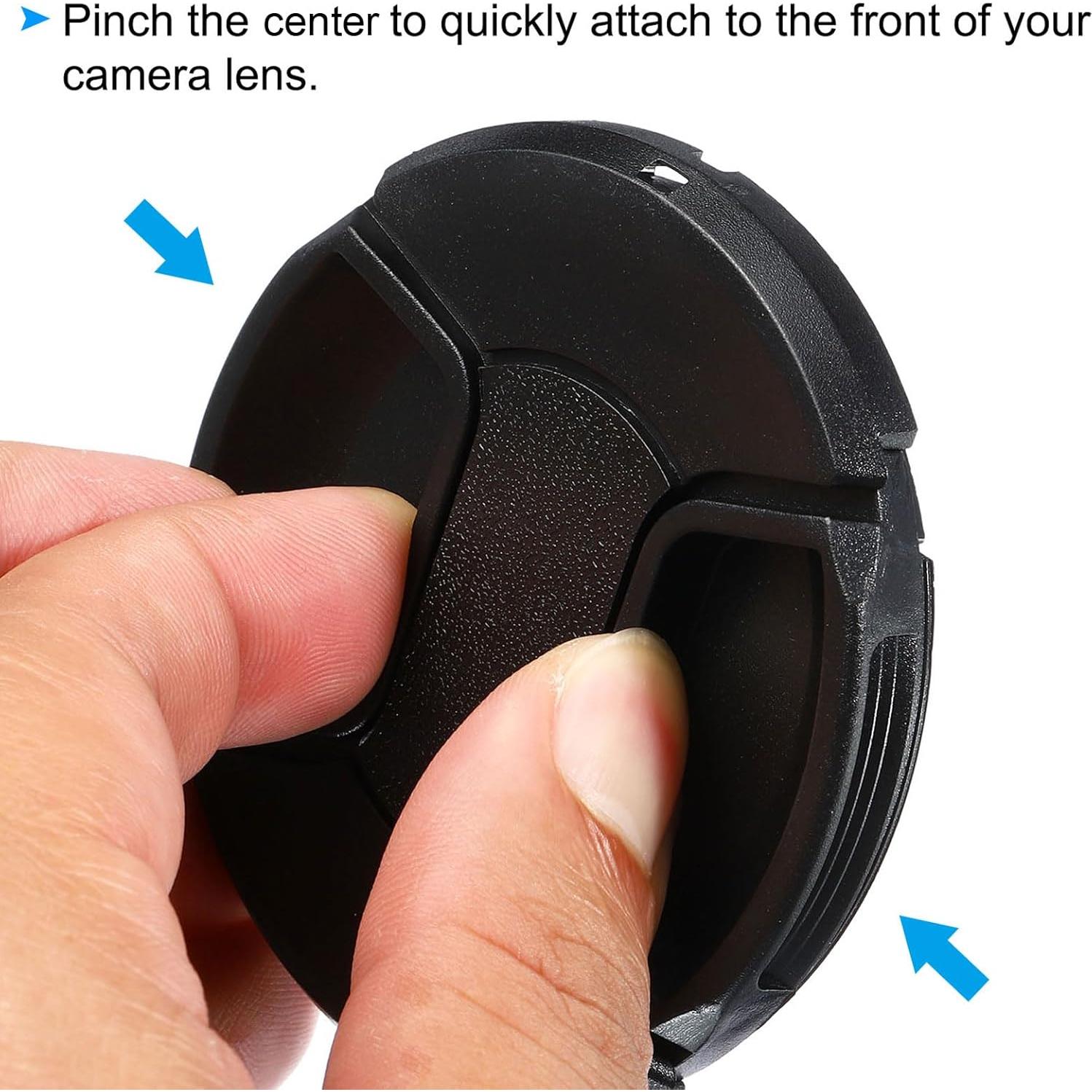 Set de 3 Tapas de Lente PATIKIL 39mm para Cámaras DSLR